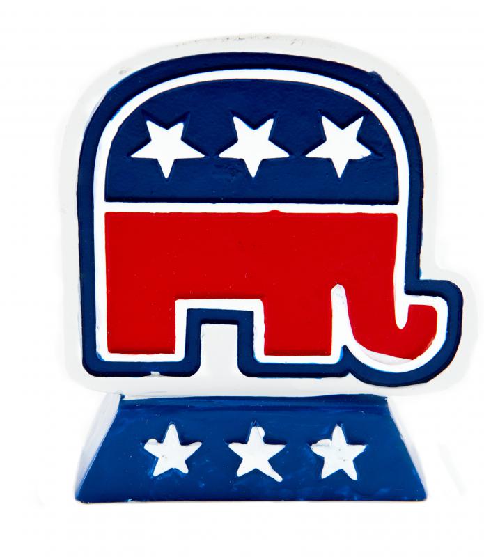 Symbolized by the elephant, the Republican party is a major political party in the United States.