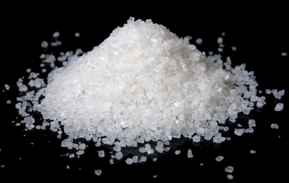 Rock salt, which can be mixed with lemon and sugar to help with dysentery.
