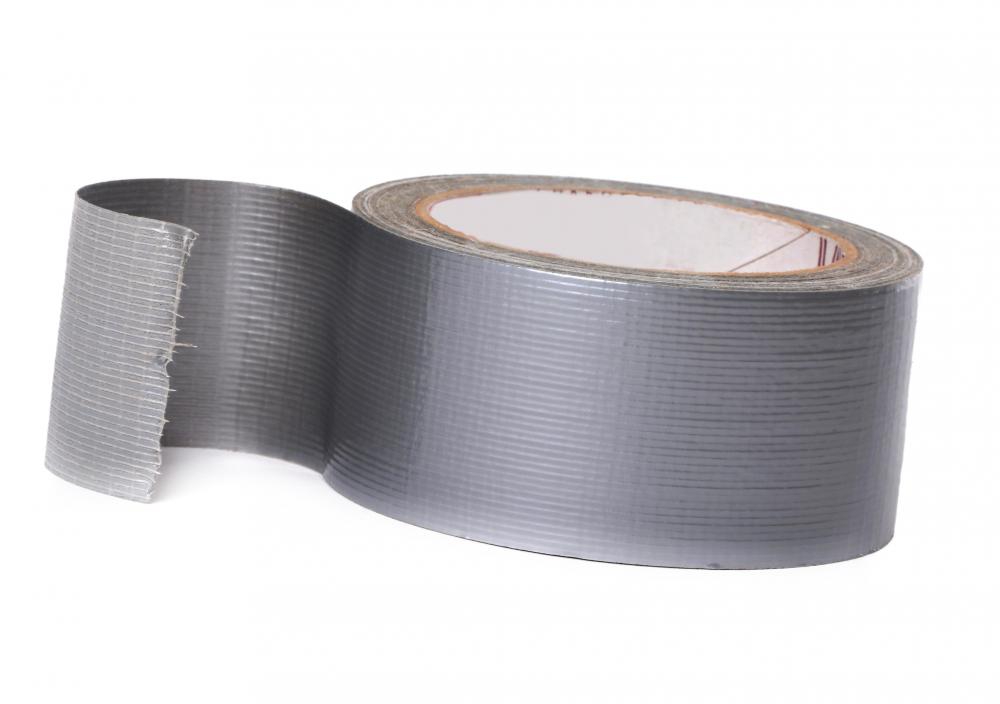 Duct tape is a type of cloth tape often used in heating and ductwork.