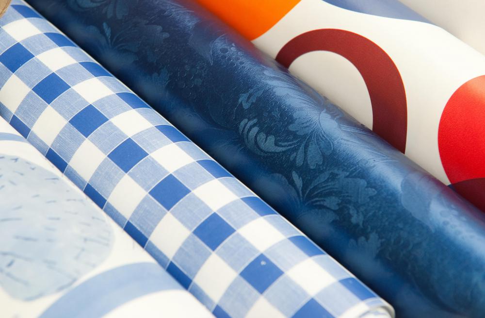 Cellophane tape and wrapping paper are often used to wrap gifts.