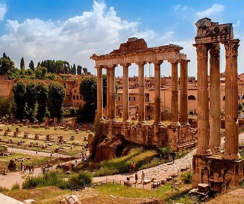 Contrary to popular belief, Roman vomitoriums were passages for "spewing out of" entertainment venues, not places for throwing up after overeating.