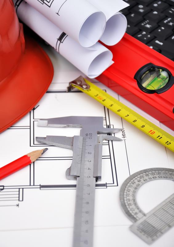 Architectural designs include blueprints and sketches of future buildings or renovations.