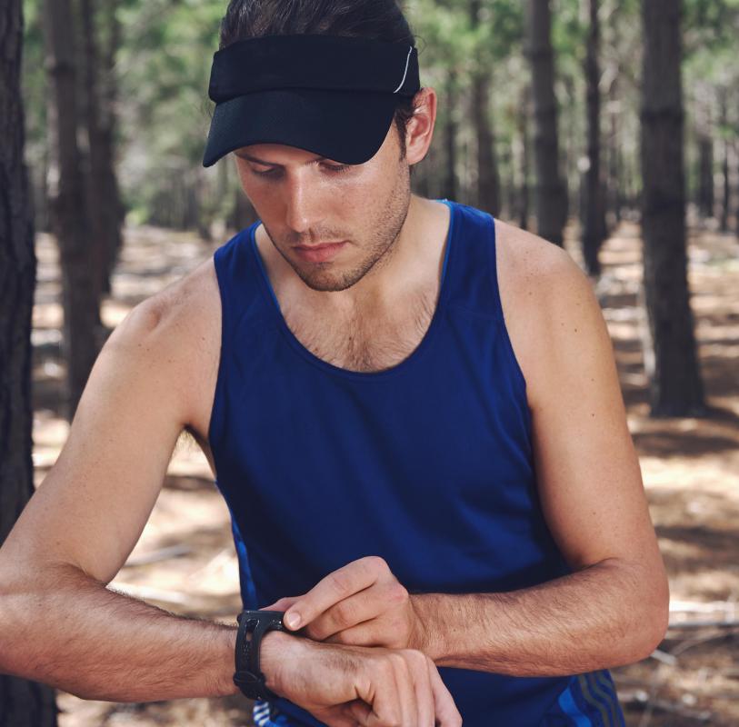 Originally manufactured in black, a sport watch is made of plastic or rubber composites.