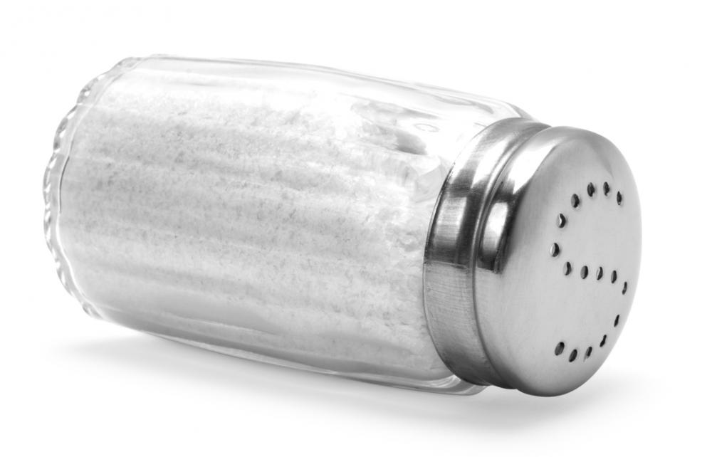 Iodized salt, which can help with iodine deficiency.