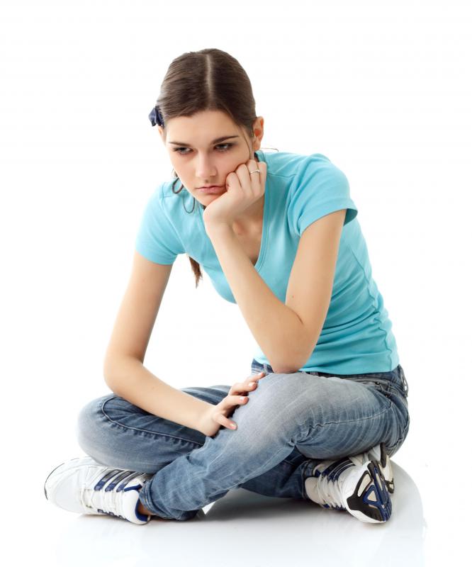 Existential angst can be a feeling of despair about life's purposelessness.
