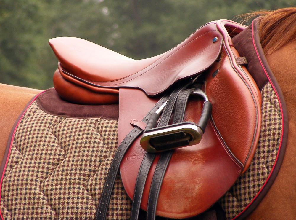 Cowboy accessories include saddles.