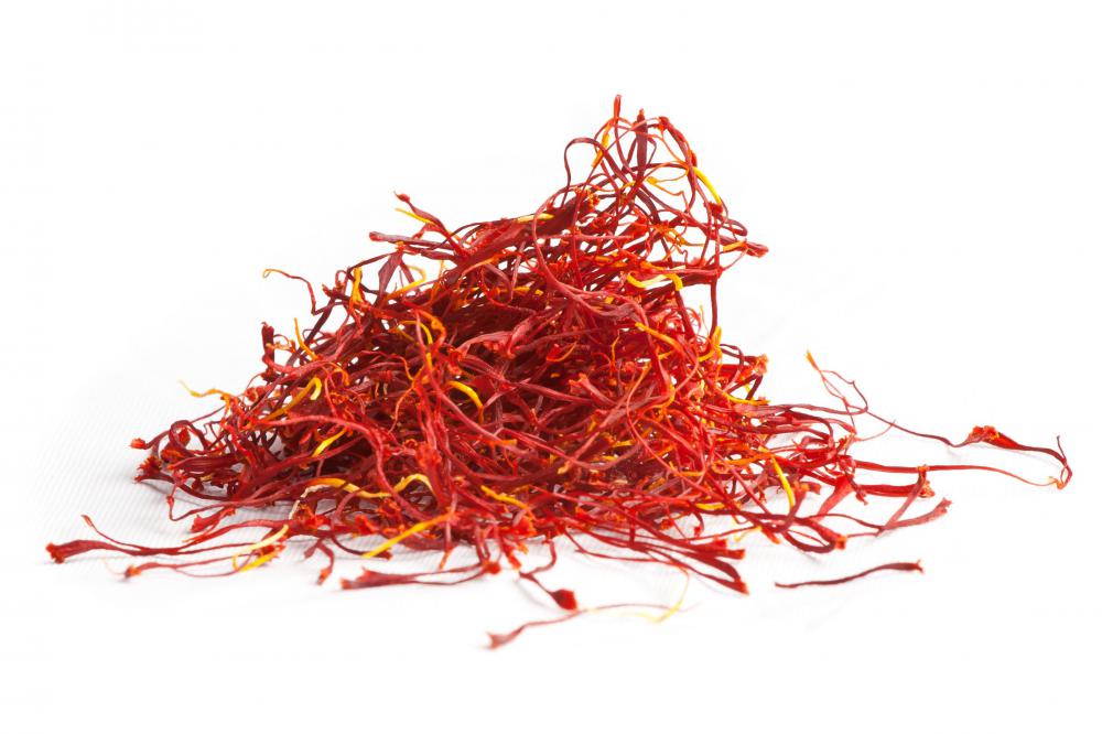 Dried saffron.