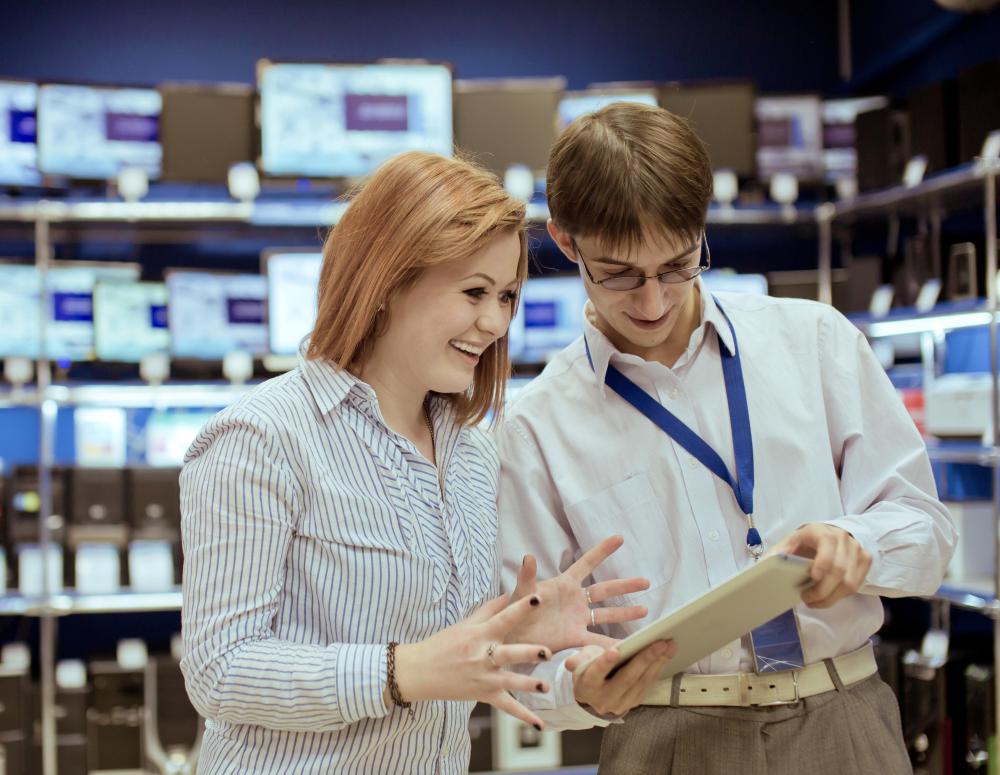 Many retainers have sales associates that work in customer service.
