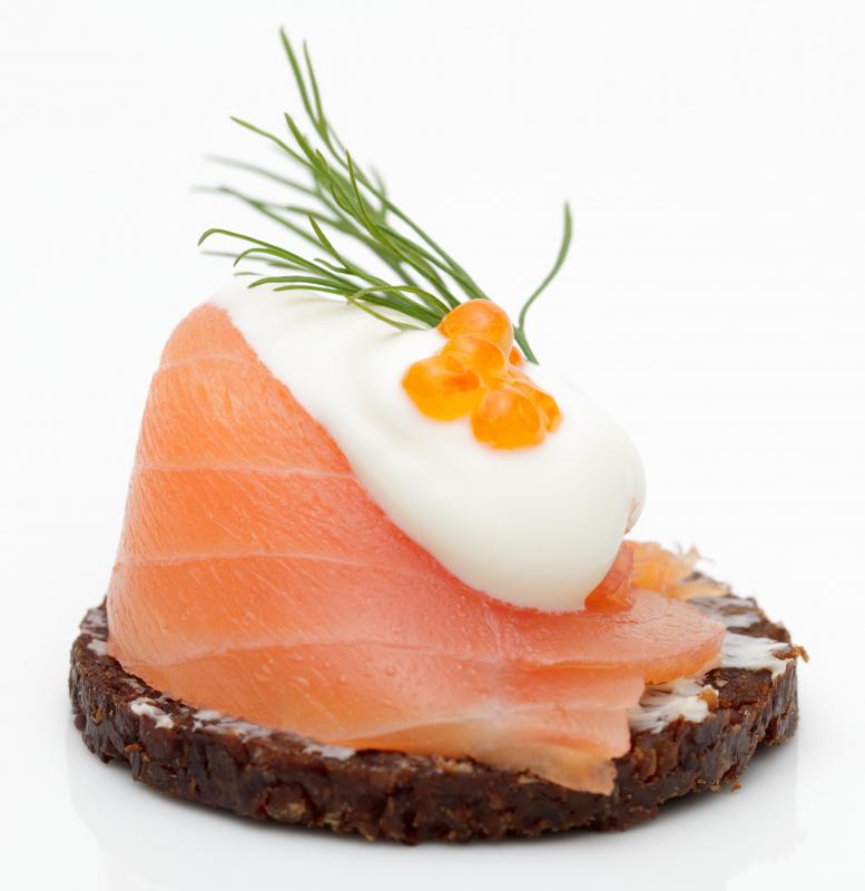 Salmon is a good source of arginine.