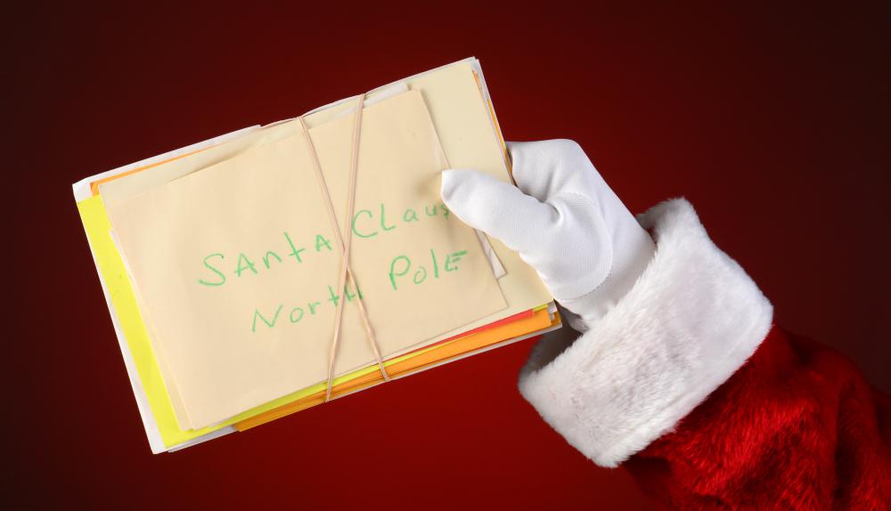 Writing letters back to children as Santa might help with Christmas blues.