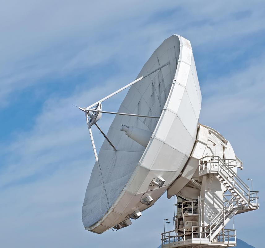 There are satellites that use 3D image acquisition techniques in order to build models of different surfaces.