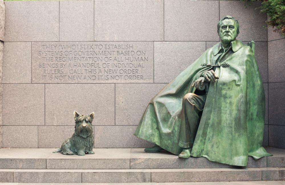 Democratic leaders, such as President Franklin Roosevelt, have historically supported government intervention in the economy.