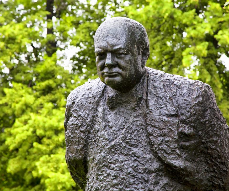 Winston Churchill was a self-described optimist.