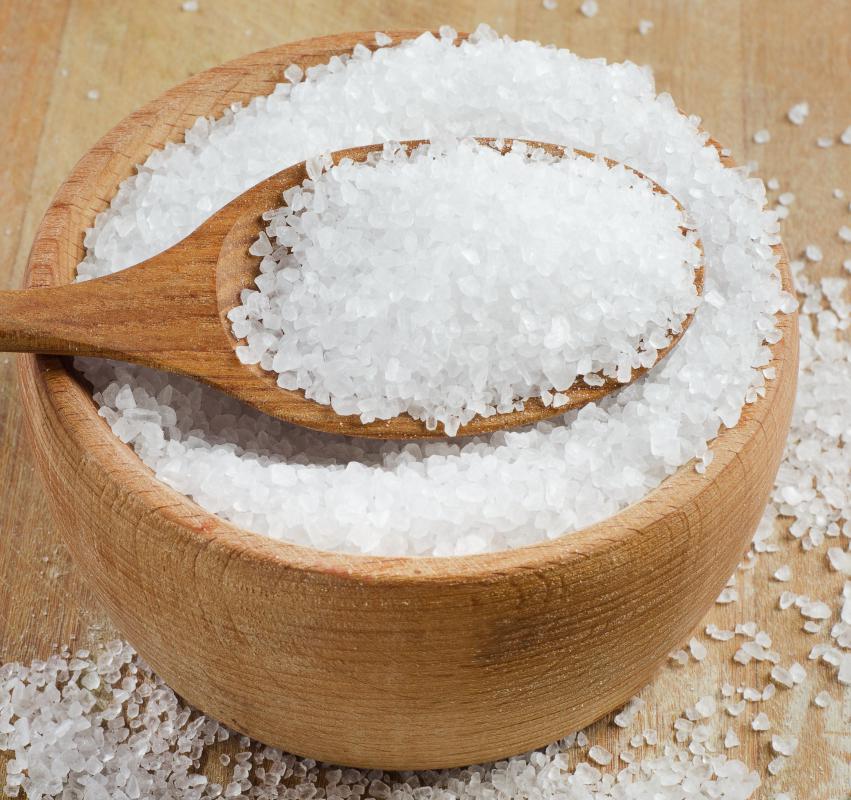 Sea salt from the Dead Sea is value for its supposed medicinal properties.