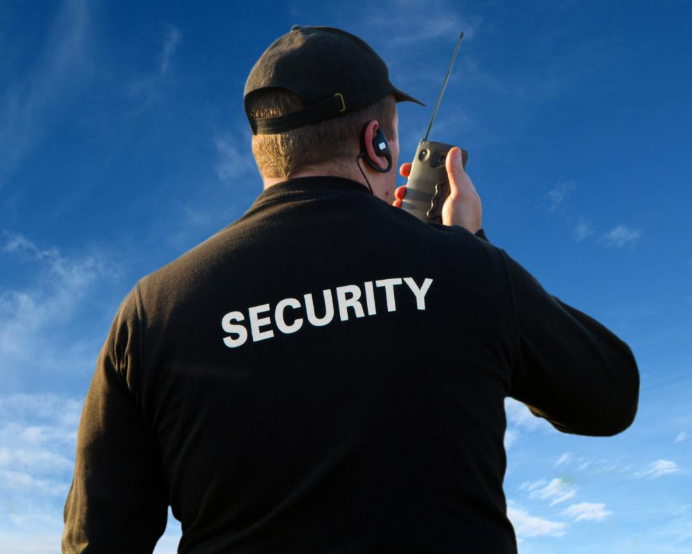 Chemical plants may employ security guards.
