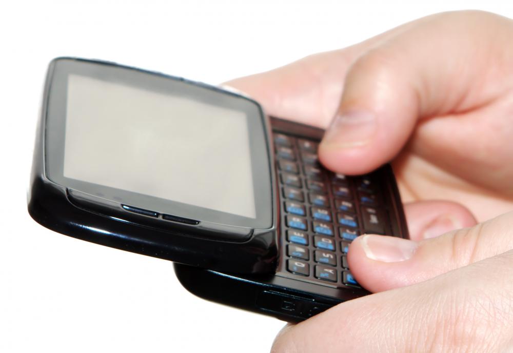 Texting often can lead to thumb twitching.