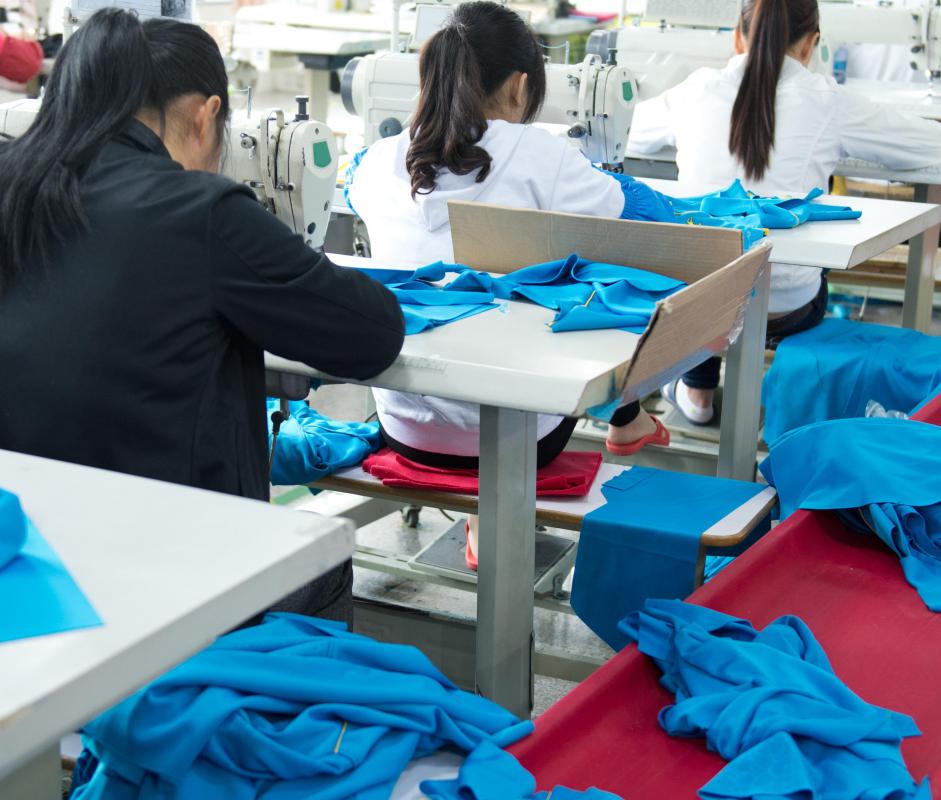 Sweatshops were on the rise during the 19th century.