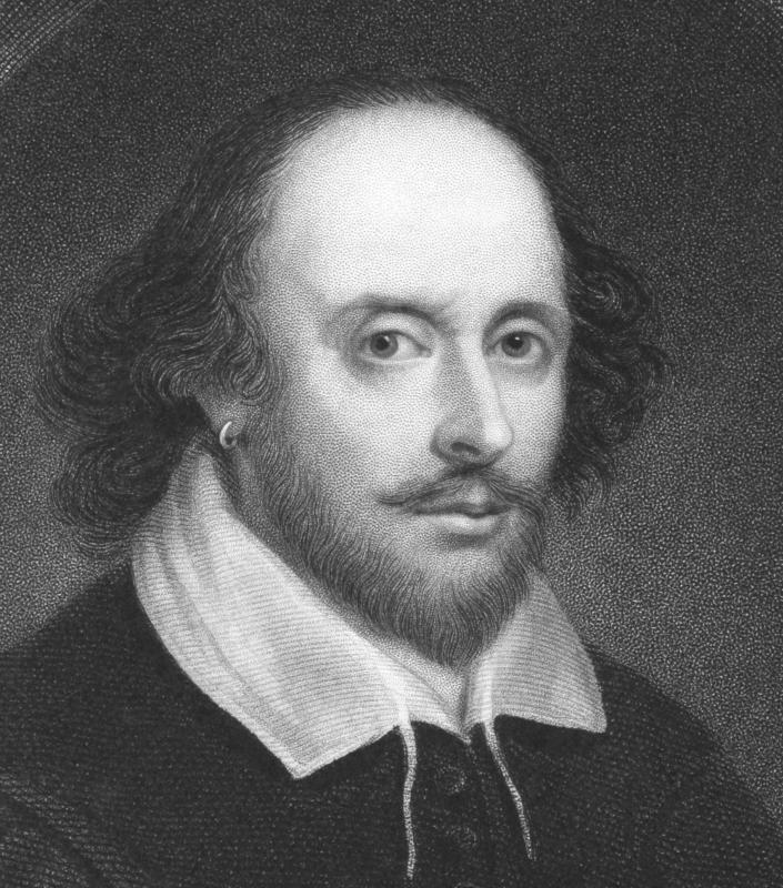 Shakespeare often utilized rhetorical questions, such as having Shylock ask: "If you prick us, do we not bleed?"