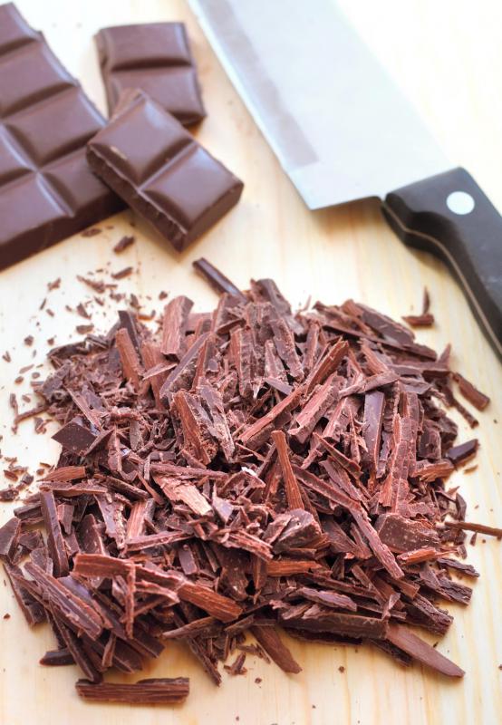 Shea butter may be used in chocolate.