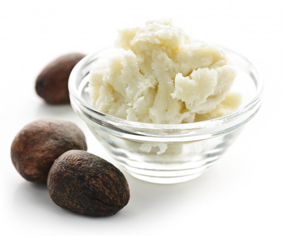 Shea butter is a good skin moisturizer.