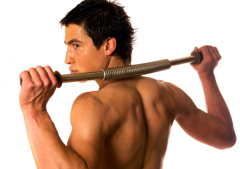 A power twister is a useful upper body tool that uses the mechanical resistance of a spring.
