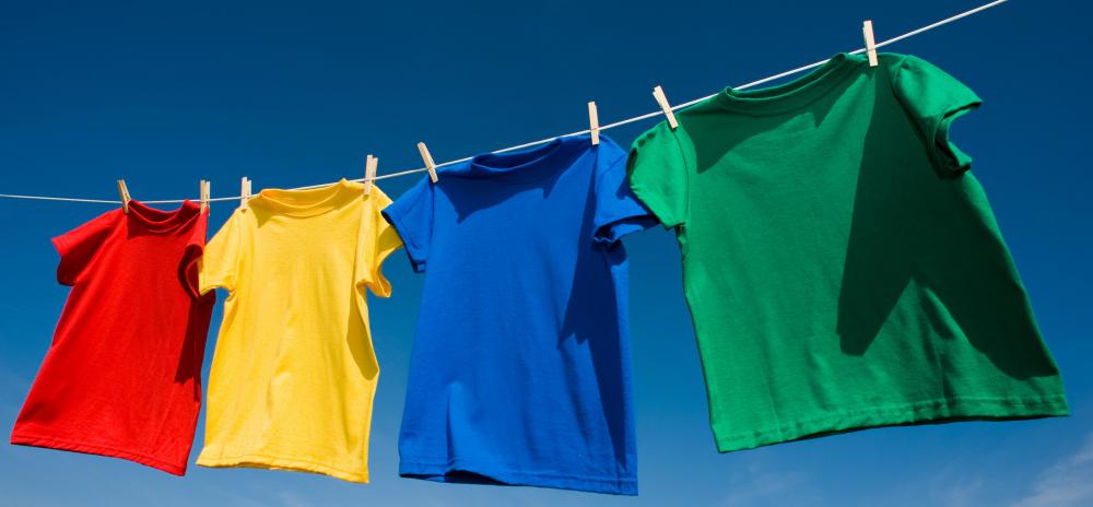 Drying clothes in sunlight can help kill mold.