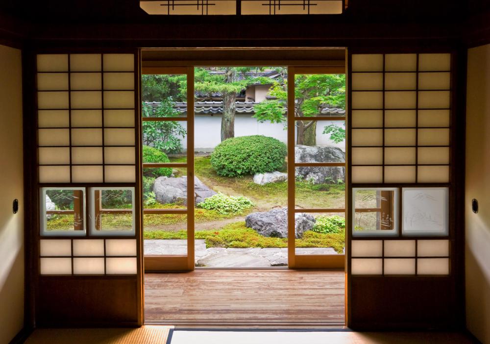 Modern interior design is often inspired by Japanese design.