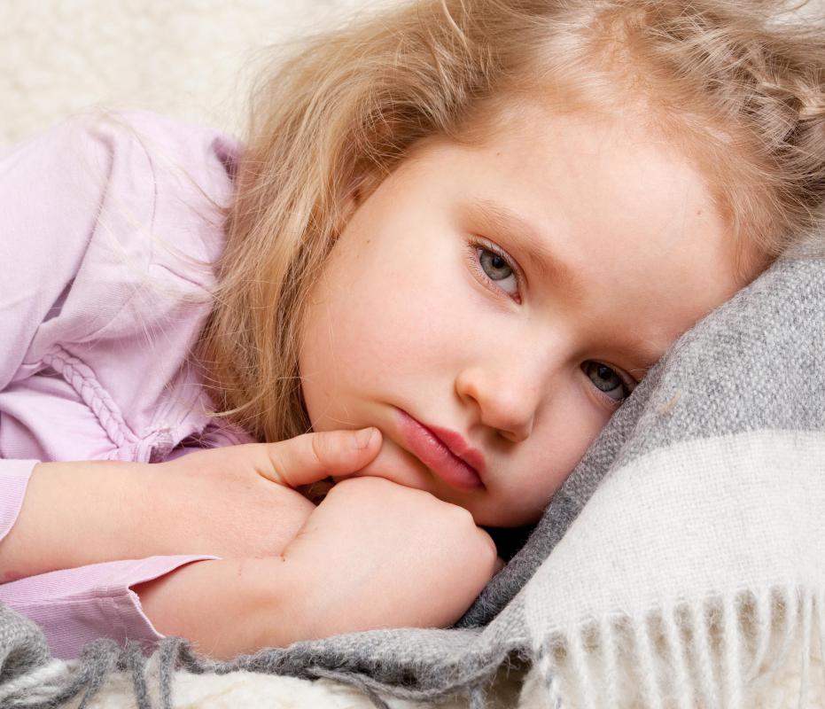 Children may be susceptible to developing bronchial pneumonia.