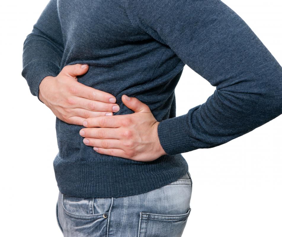 Though rare, in some liver lesion or cancer cases, a person may experience pain and swelling of the abdomen.