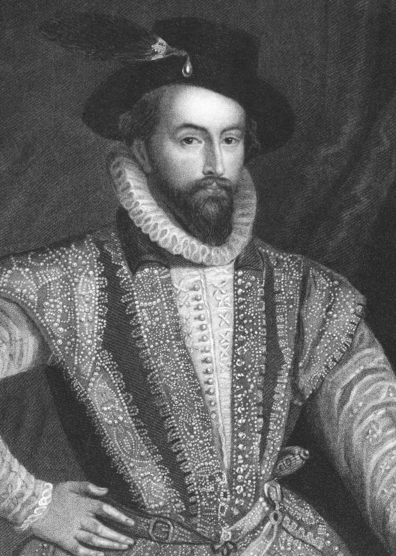 Sir Walter Raleigh gave Virginia its name.