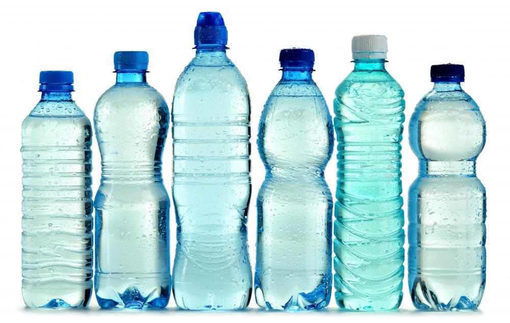 Water bottles may be designated as HDPE.