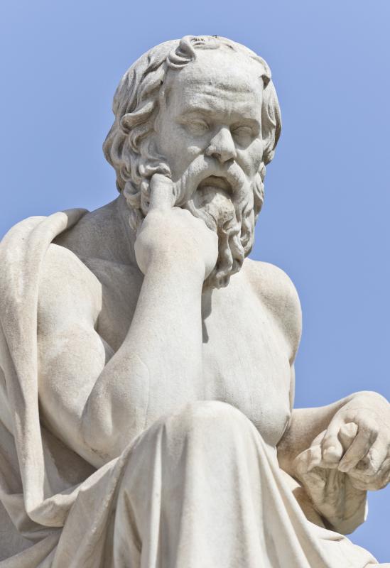 Socrates never put any of his ideas in writing.