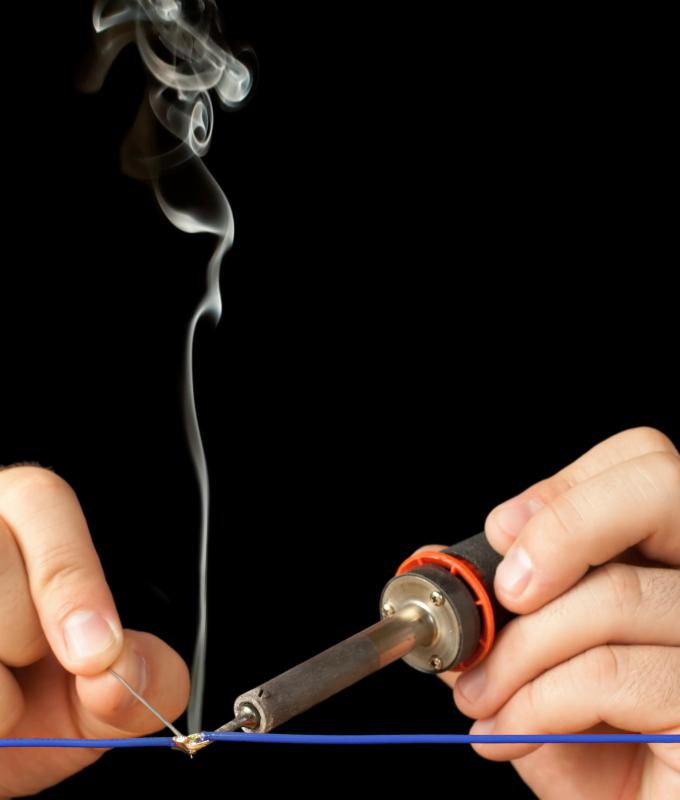 Soldering is a process used to mold materials together.