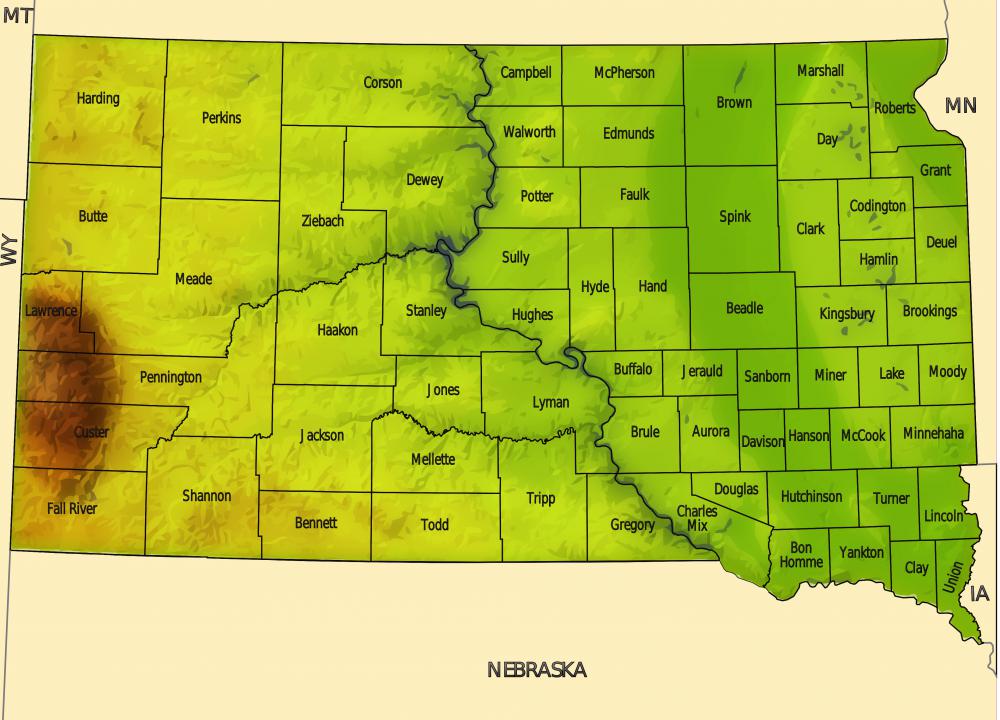 The Lakotas live primarily in North and South Dakota.