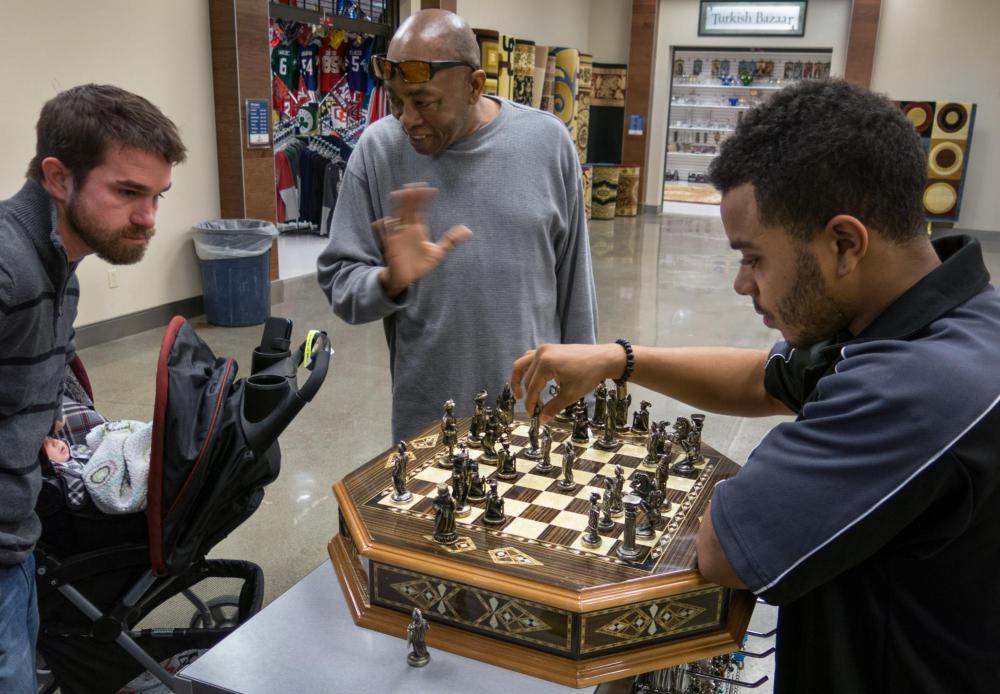 In speed chess, players have a limited amount of time to make a move.