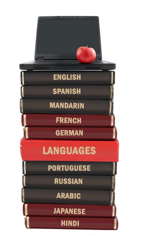 There are many books that can give adults instructions on learning a foreign language.