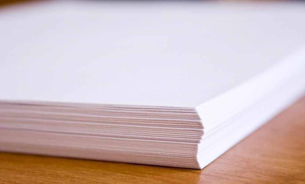 Bond paper is a versatile paper used for many applications.