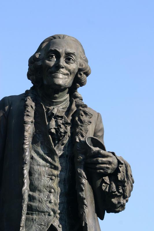 Voltaire was know for his wit and political satire.