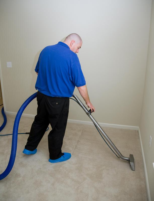 Steam cleaning is a form of deep carpet cleaning.