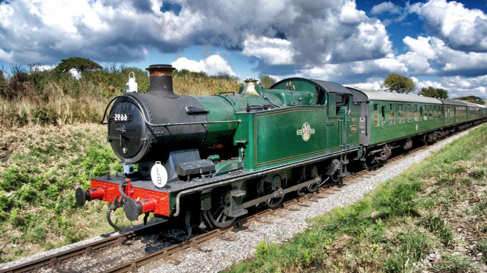 Excellent views of changing scenery are one of the main attractions of rail travel.