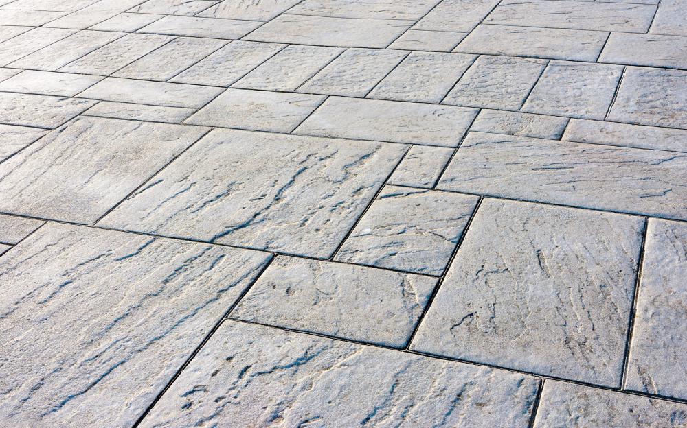 Stone floors create a feeling of luxury.