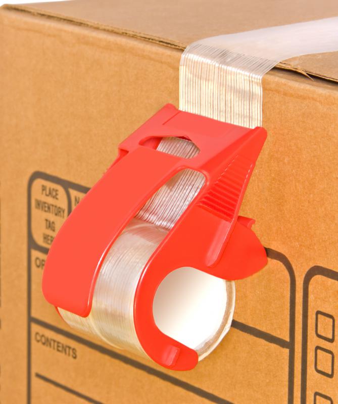 Before storing boxes, they should be properly closed and taped.