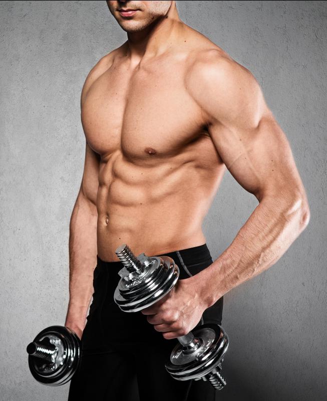 An alpha male is often physically fit.