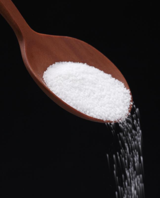Sugar is a very common food additive.
