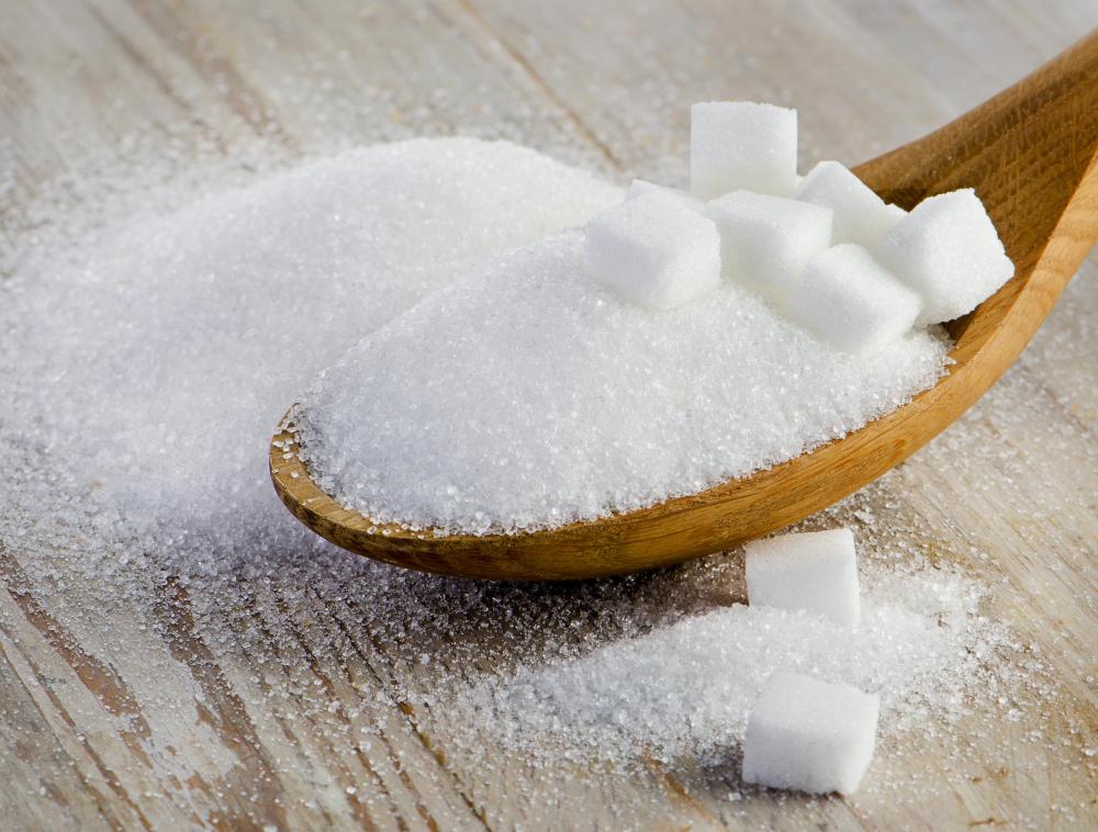 Table sugar contains disaccharides.