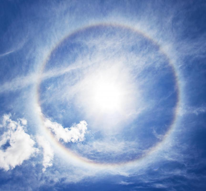 People with corneal edema may experience blurred vision and see halos around lights.