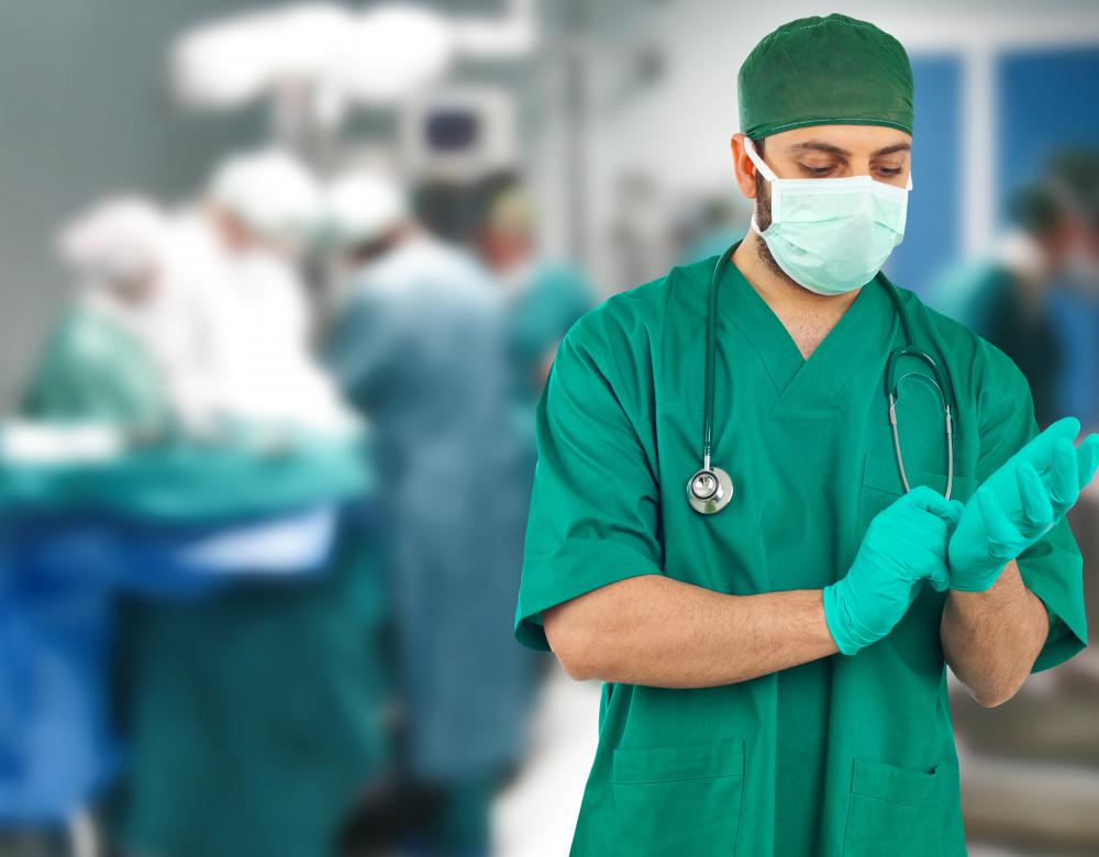 An ovarian cyst may be removed through surgery.