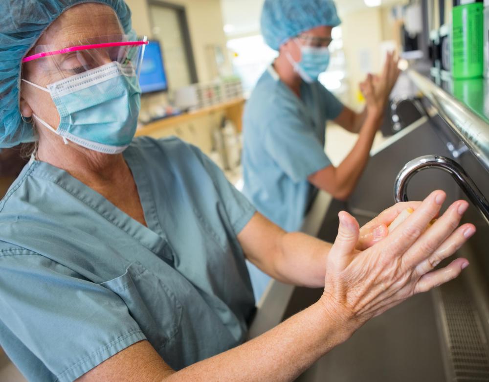 Any major surgery requires that doctors and nurses follow very specific sterilization protocols in order to reduce the risk of infection.