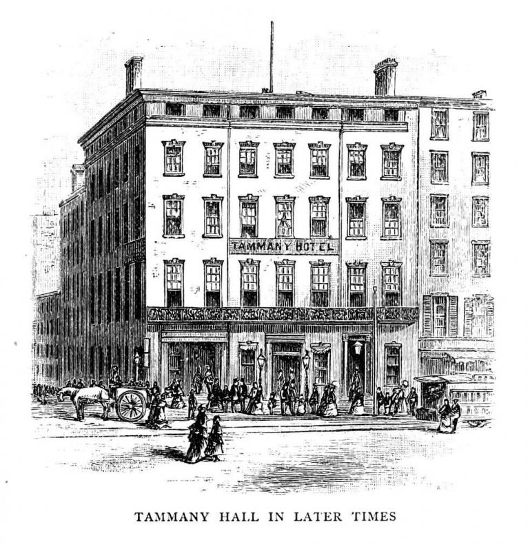 Tammany Hall and "Boss" Tweed were part of the underlying corruption of the Gilded Age.