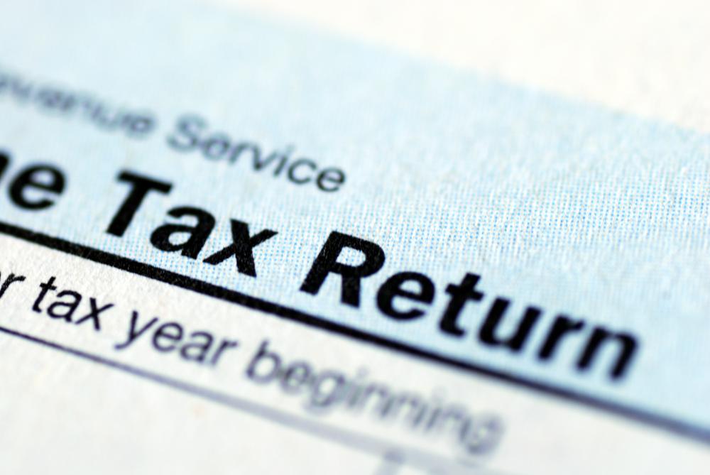 Tax return.